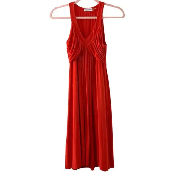 green halter dress midi Lost Pattern Women's Coco Dream Halter Midi Dress - Green